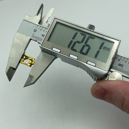 7mm Vintage Omega Watch Buckle Original Swiss Plaque G Gold Plated PARTS REPAIR