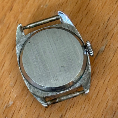 20mm Vintage Salvest 15J Cattin C64 .C Art Deco Case Manual Wind Watch PARTS