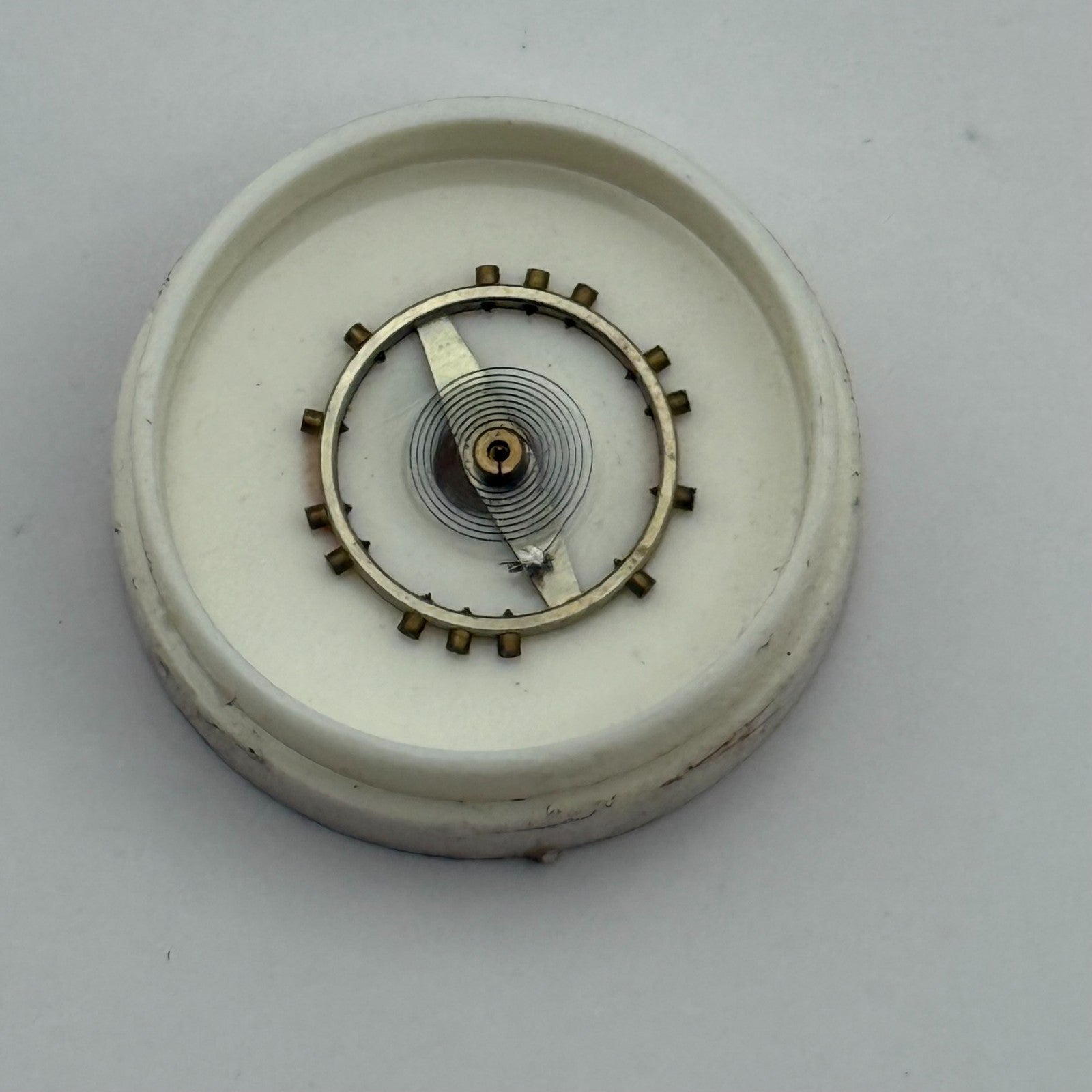 AS 1194 Balance Wheel Complete And Spring 11½’’’ 41 M Watch Movement Parts NOS