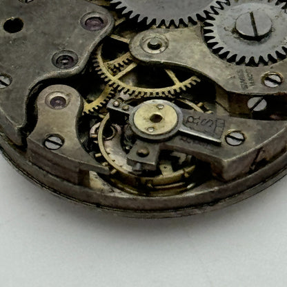 24.8mm Swiss Porcelain Dial Red 12 Trench Manual Wind Watch Movement PARTS