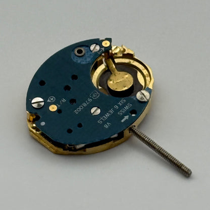 ETA 978.002 Quartz Watch Movement Incomplete Swiss Ladies Vintage Parts Repair