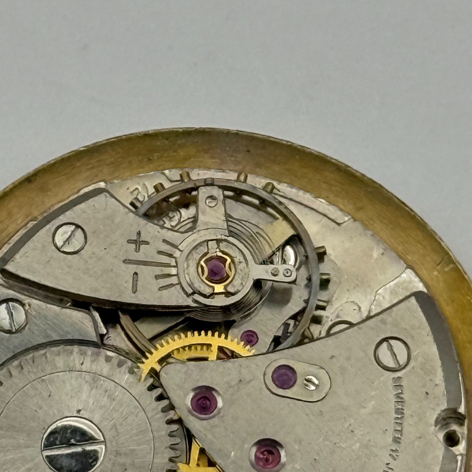 FHF 72 Watch Movement Verity Magnificent Manual Wind Vintage Parts Repair 25.9mm