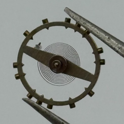 AS 984 Balance Wheel Complete And Spring 10 1/2’’’ 30 M Watch Movement Parts NOS