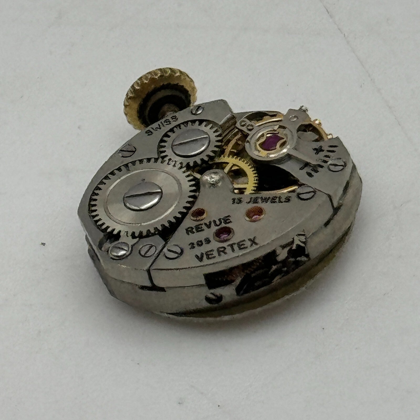 13mm Ladies Running Vertex Revue 205 Swiss Manual Wind Watch Movement PARTS