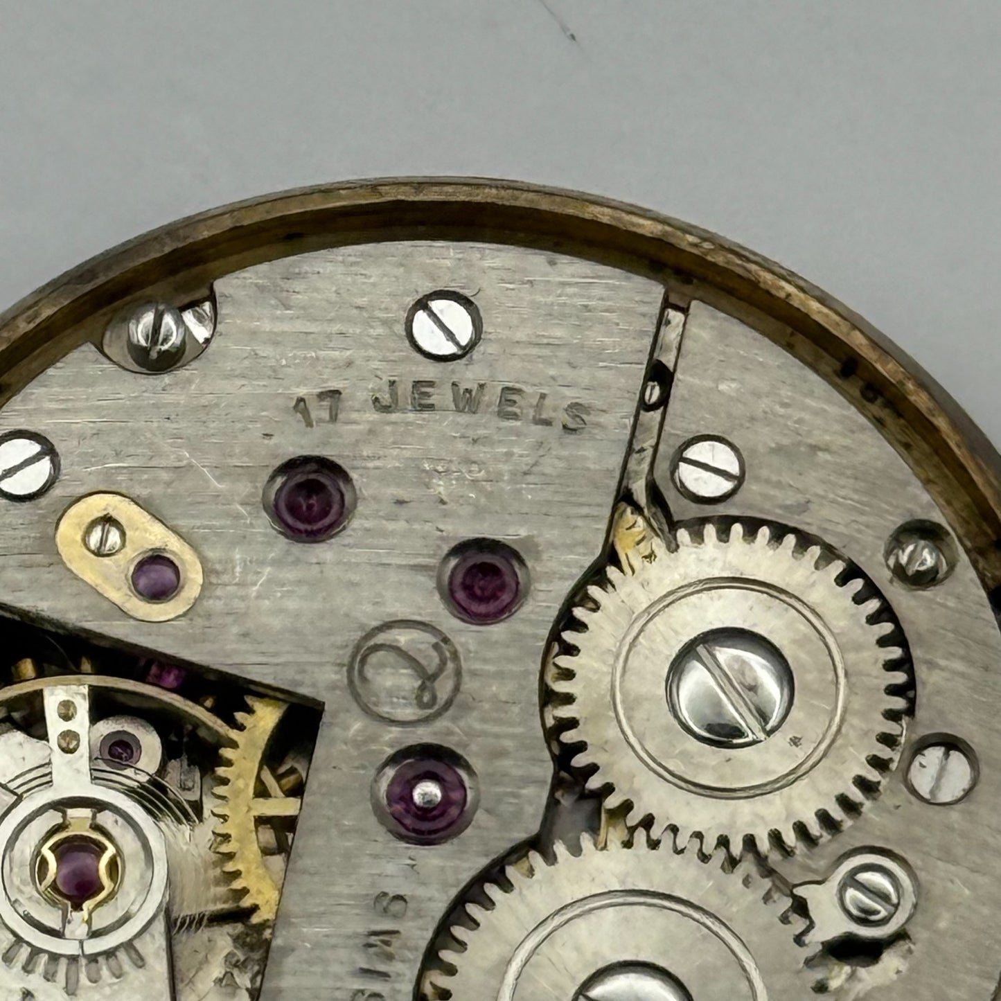 AS 1634 Watch Movement Bernex Manual Wind Vintage Swiss Parts Repair 29.6mm