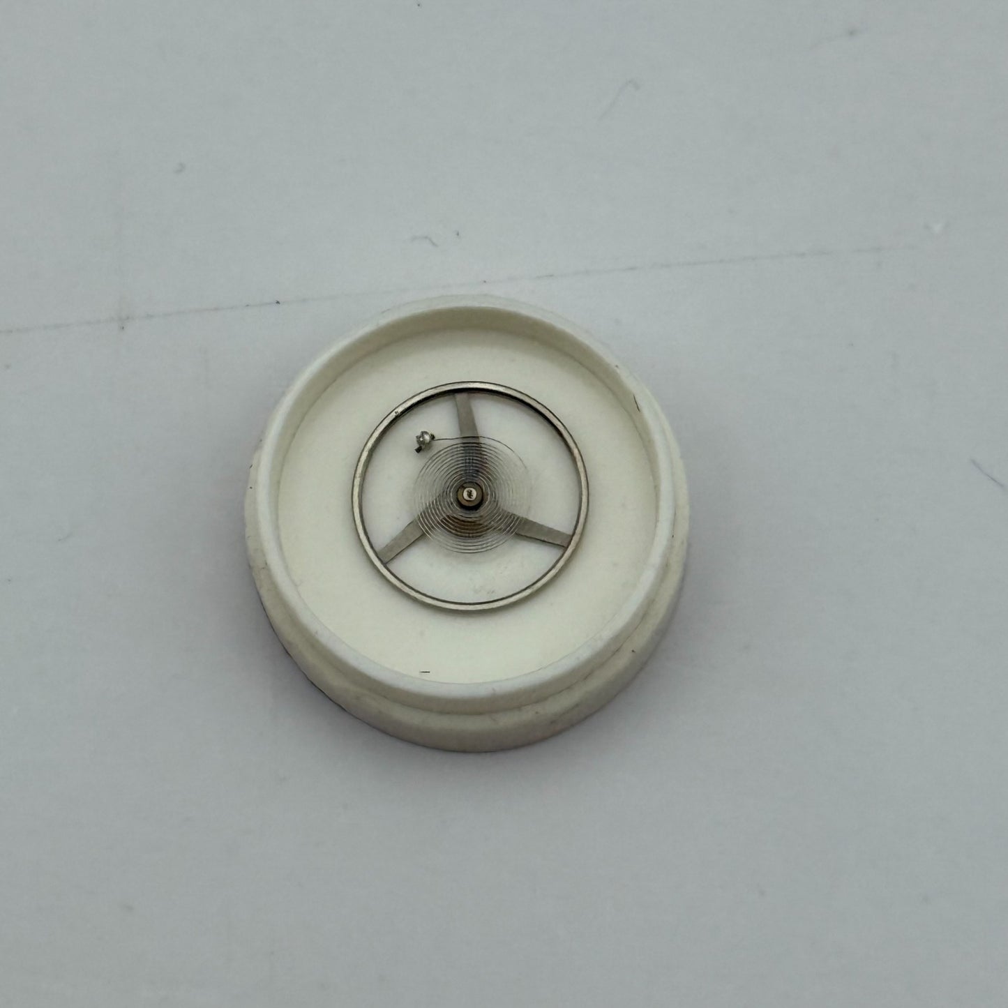 Peseux 320 Balance Wheel Complete And Spring  1076 M Watch Movement Parts 