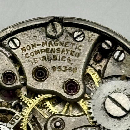 25.2mm Crusader 95340 Compensated 15 Rubies Manual Wind Swiss Watch Movement