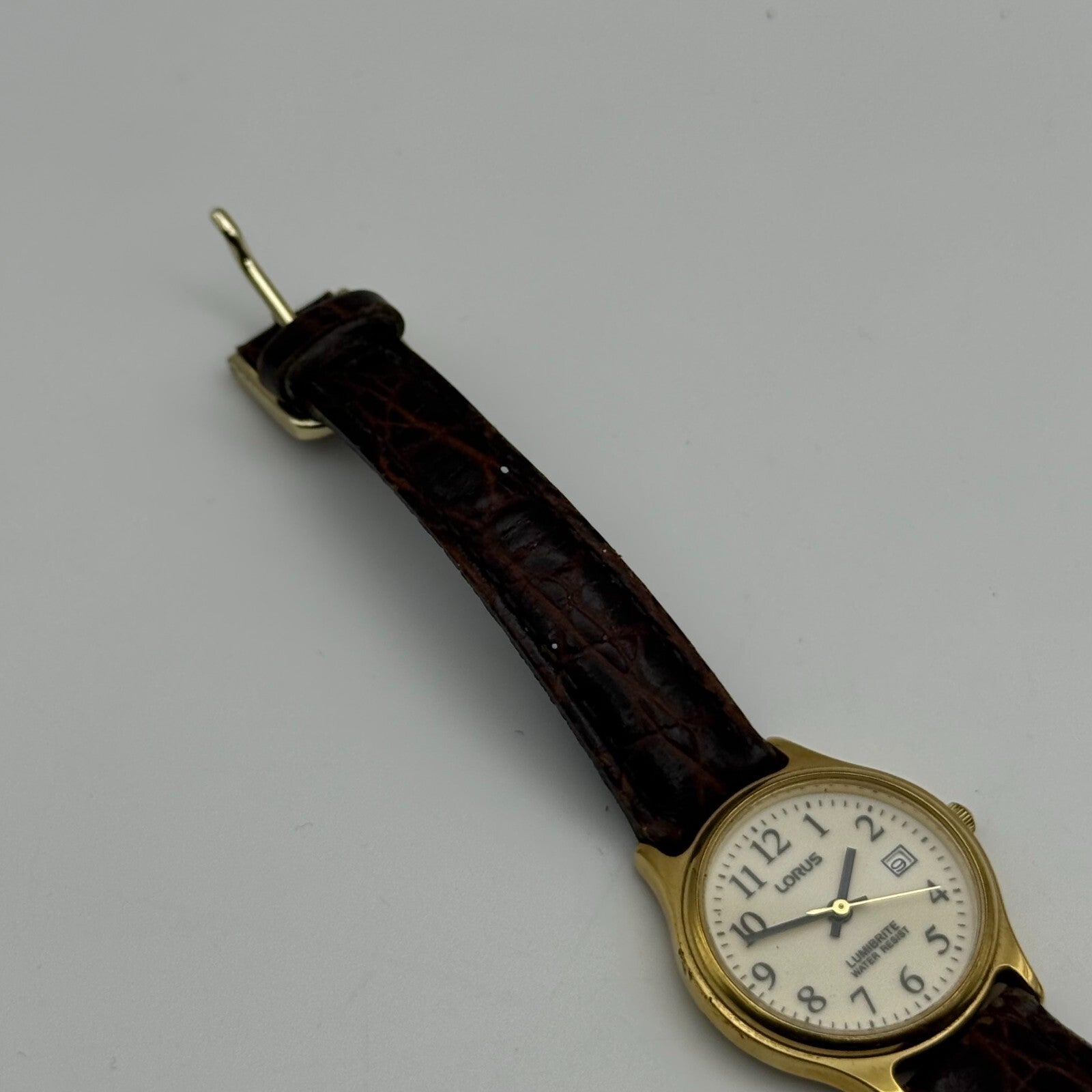 26m Working Vintage Ladies Lorus Lumibrite VX82 - X113 Quartz Watch 8 Inches