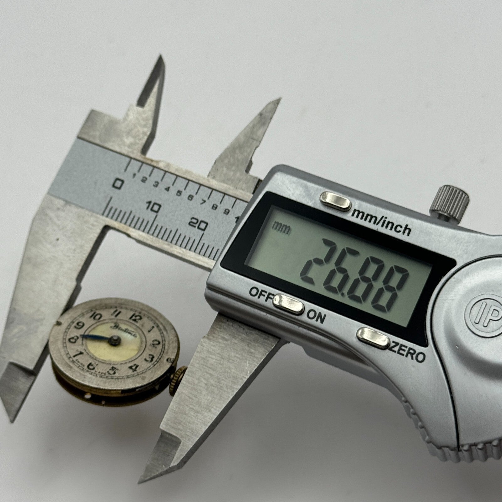 23.7mm Oris Cal 158 Bentima Mother Of Pearl Manual Wind Swiss Watch Movement