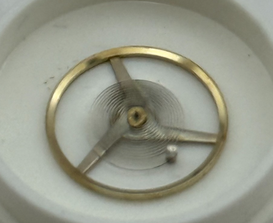 Standard ST 1940 1950 Balance Wheel Complete And Spring 1688 M Watch Parts NOS