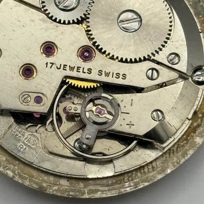 Summit AS 1525 1526 Watch Movement Running Manual Wind Vintage Parts 25.8mm