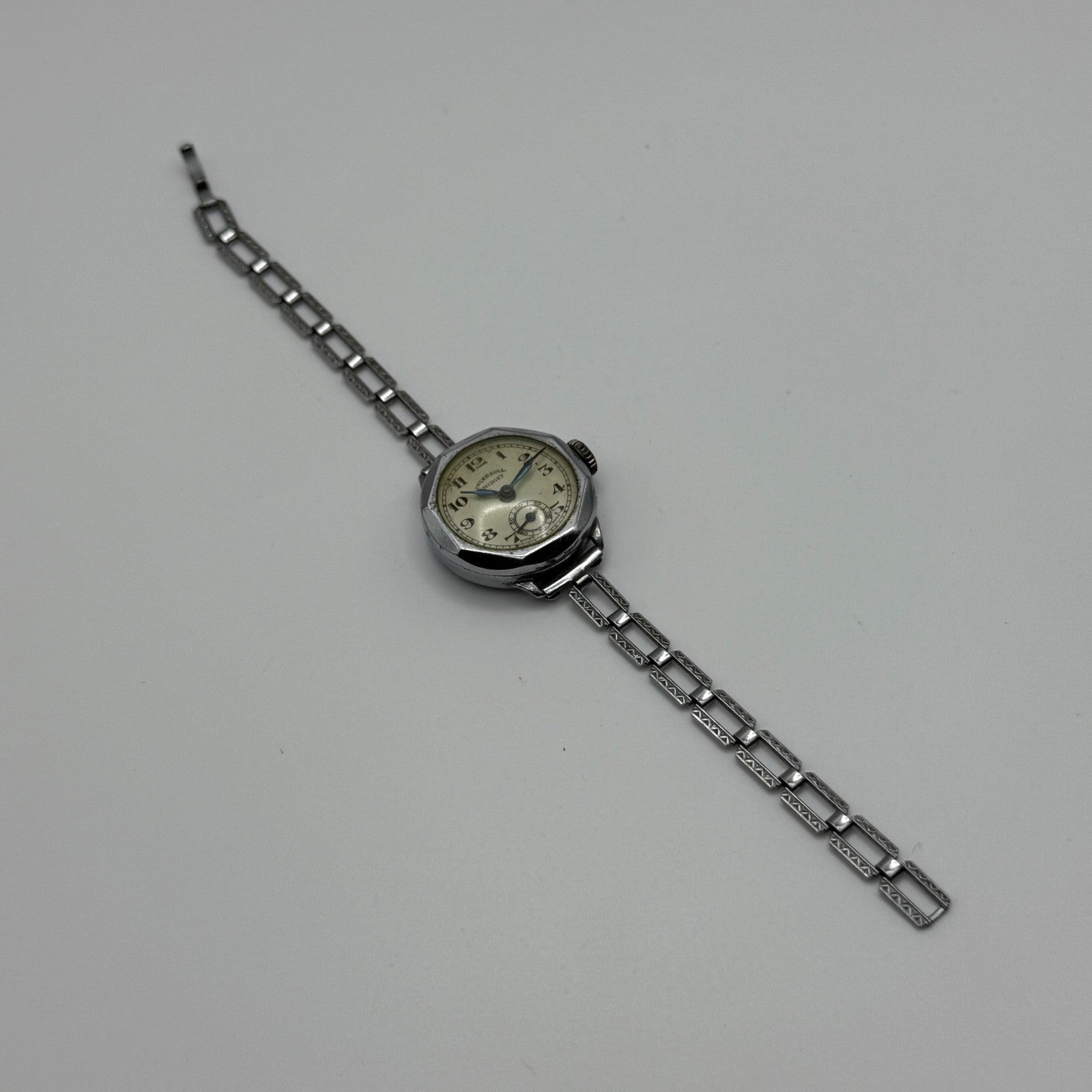 25mm Vintage Ingersoll Dot Sub Seconds Art Deco Bracelet Manual Watch PARTS