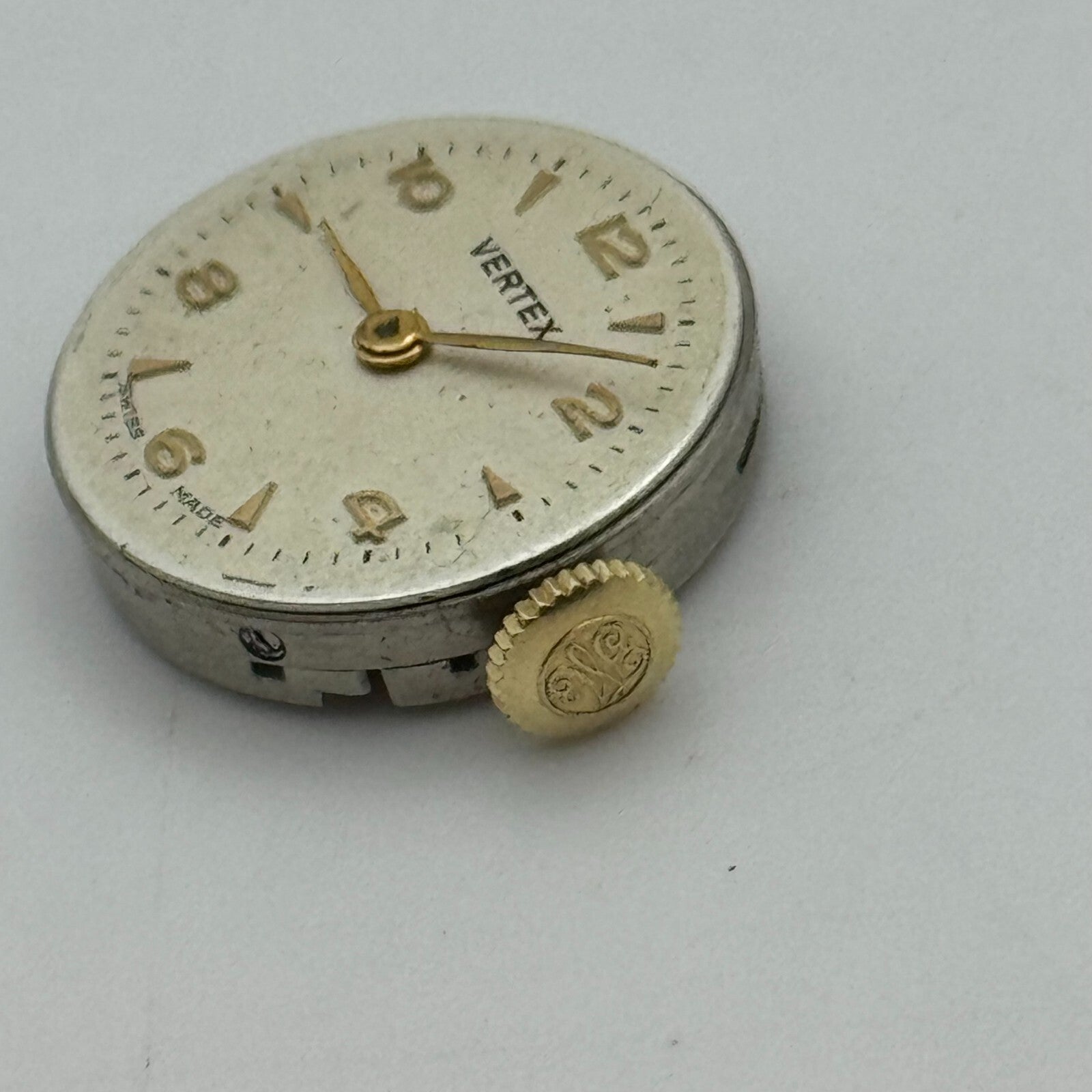 19.7mm Ladies Vertex Revue 49 Manual Wind 15 Jewels Swiss Watch Movement PARTS
