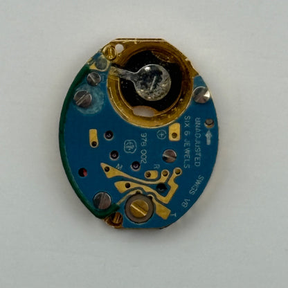 ETA 978.002 Quartz Watch Movement Incomplete Swiss Ladies Vintage Parts Repair