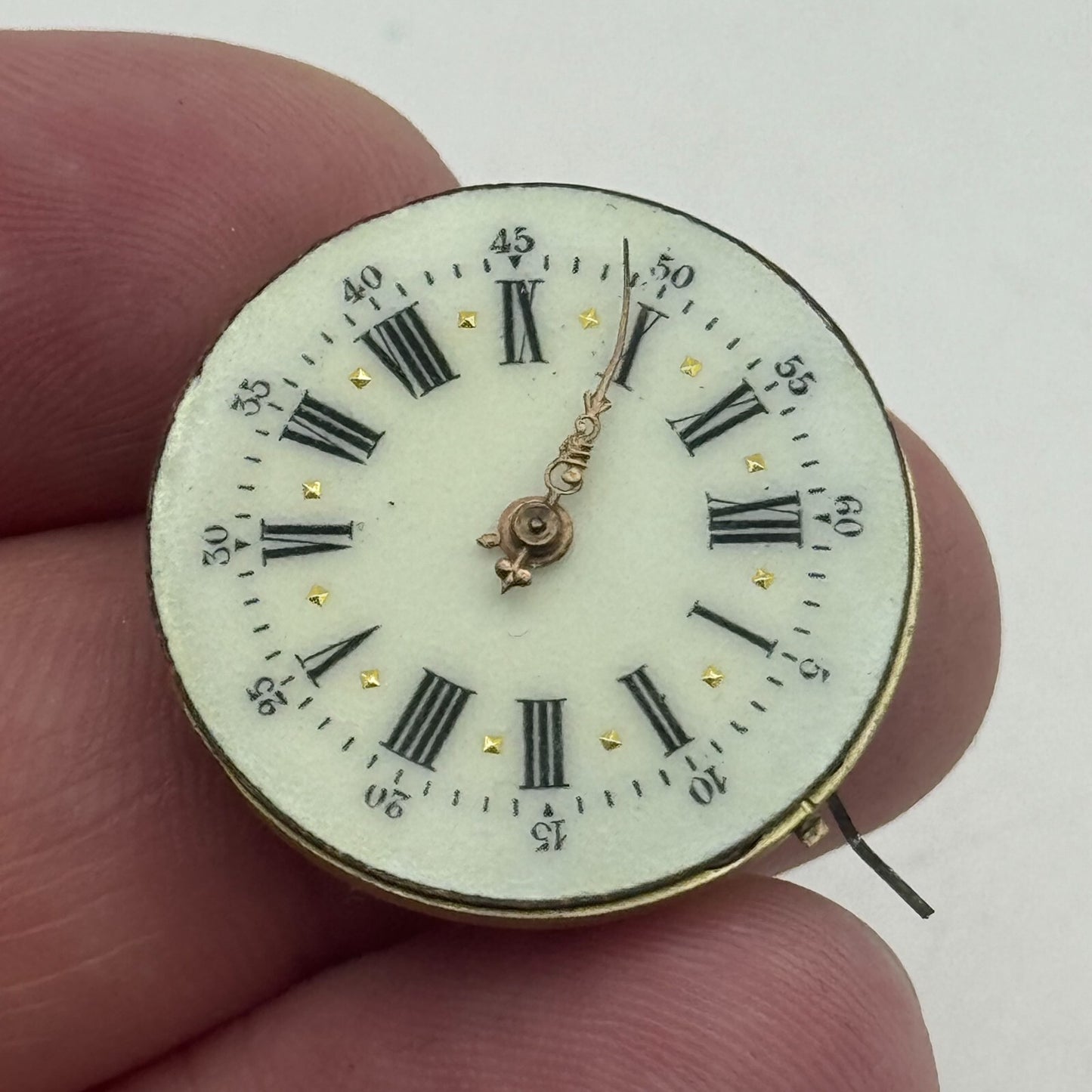 24.9mm Unidentified High Grade Manual Wind Watch Movement Vintage PARTS SPARES