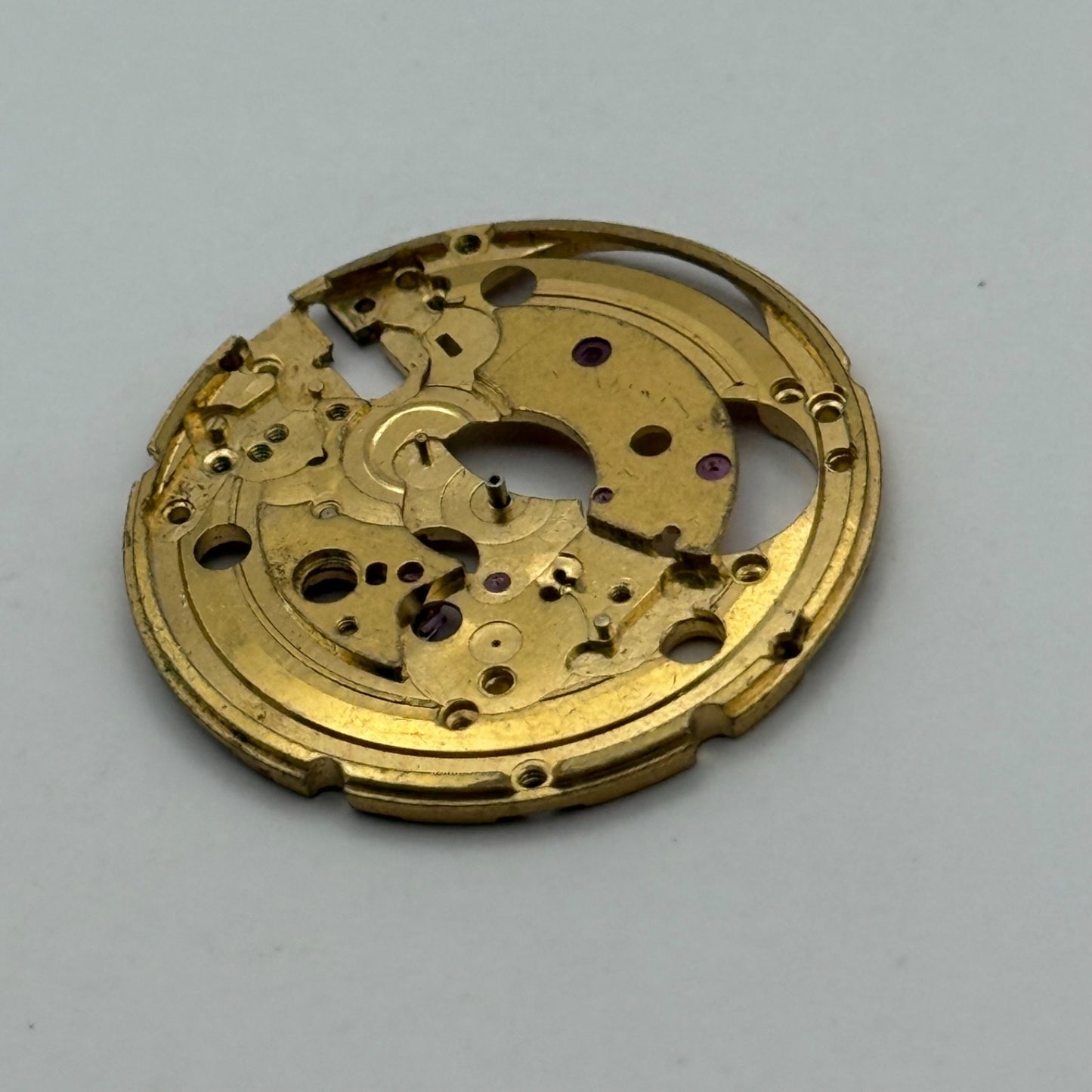 ETA 2801-1 ST Watch Movement Main Plate Manual Wind Vintage Swiss Parts 25.9mm