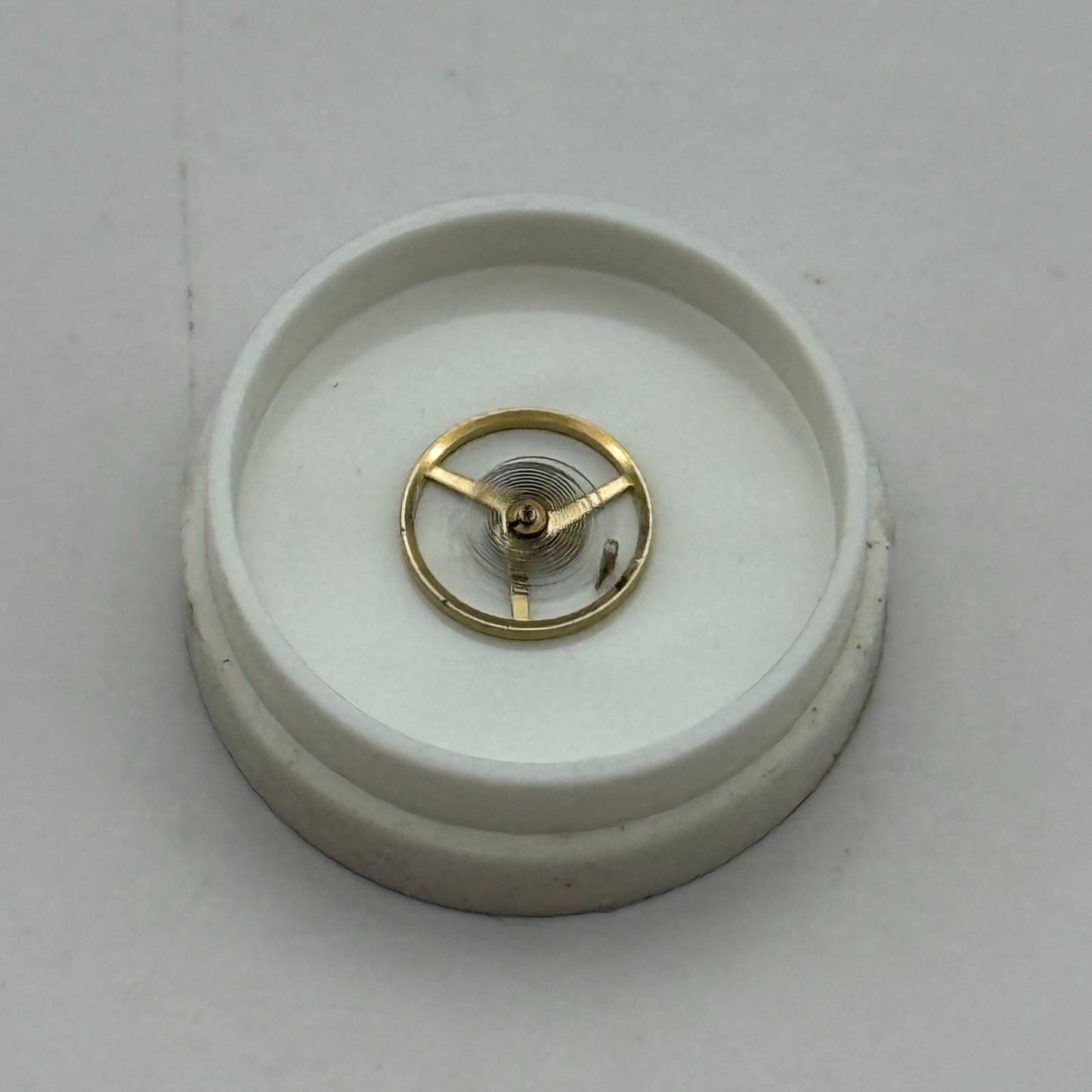 AS 1977-2 Balance Wheel Complete And Spring  1831 M Watch Movement Parts NOS