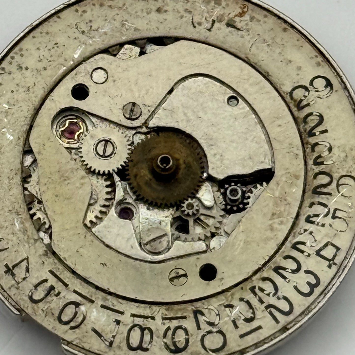 AS ST 1950/51 17 Jewels Watch Movement Manual Wind Vintage Parts Repair 26mm