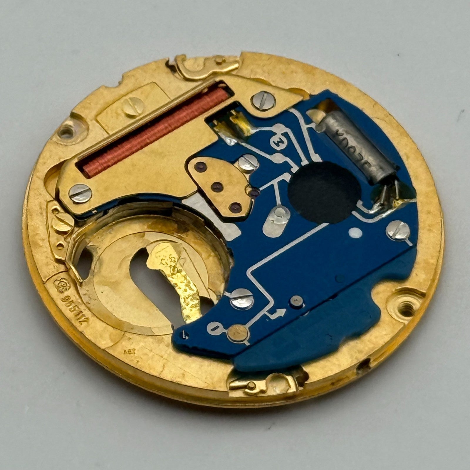 ETA 955.112 Quartz Watch Movement 7 Jewels Swiss Vintage Parts Repair 26.2mm