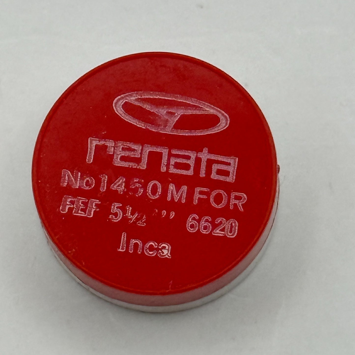 FEF 6620 Balance Wheel Complete And Spring 5½’’’ 1450 M Watch Movement Parts 