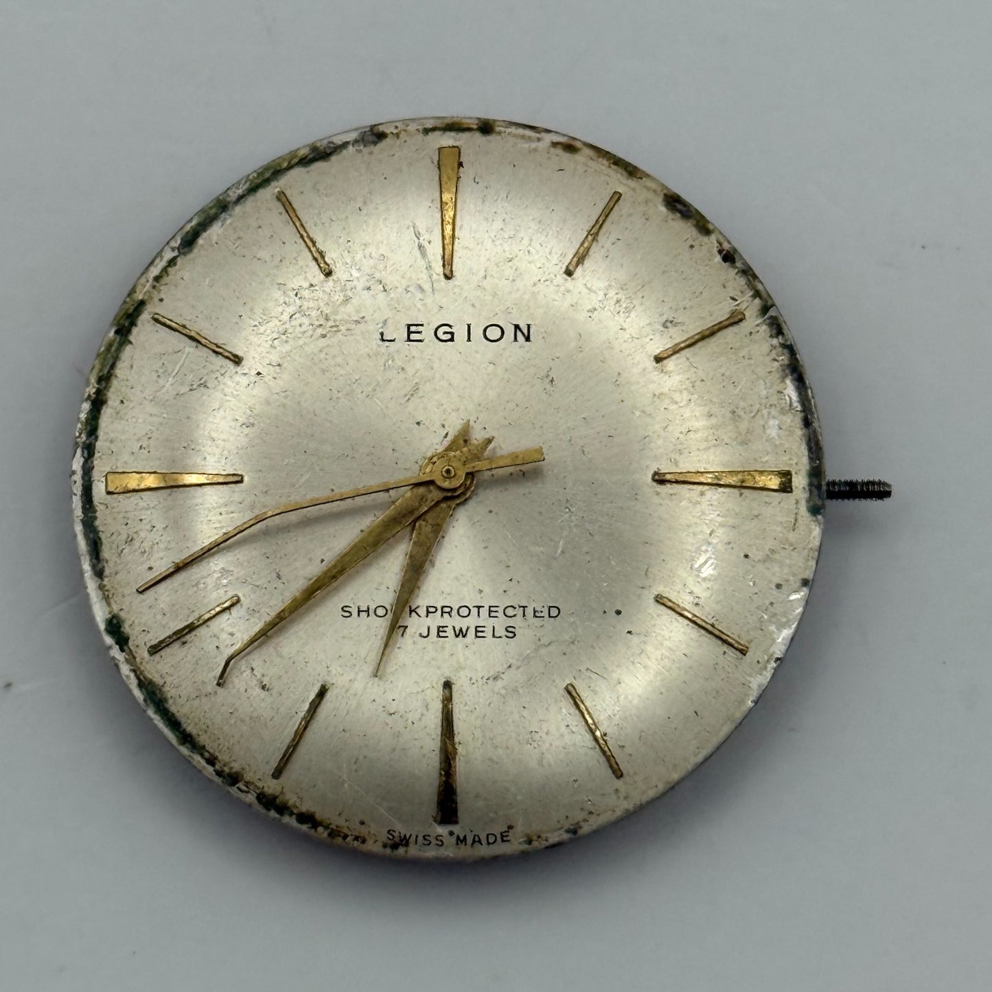 FHF ST 96 Watch Movement Legion Manual Wind Vintage Swiss Parts Repair 25.8mm