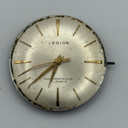 FHF ST 96 Watch Movement Legion Manual Wind Vintage Swiss Parts Repair 25.8mm