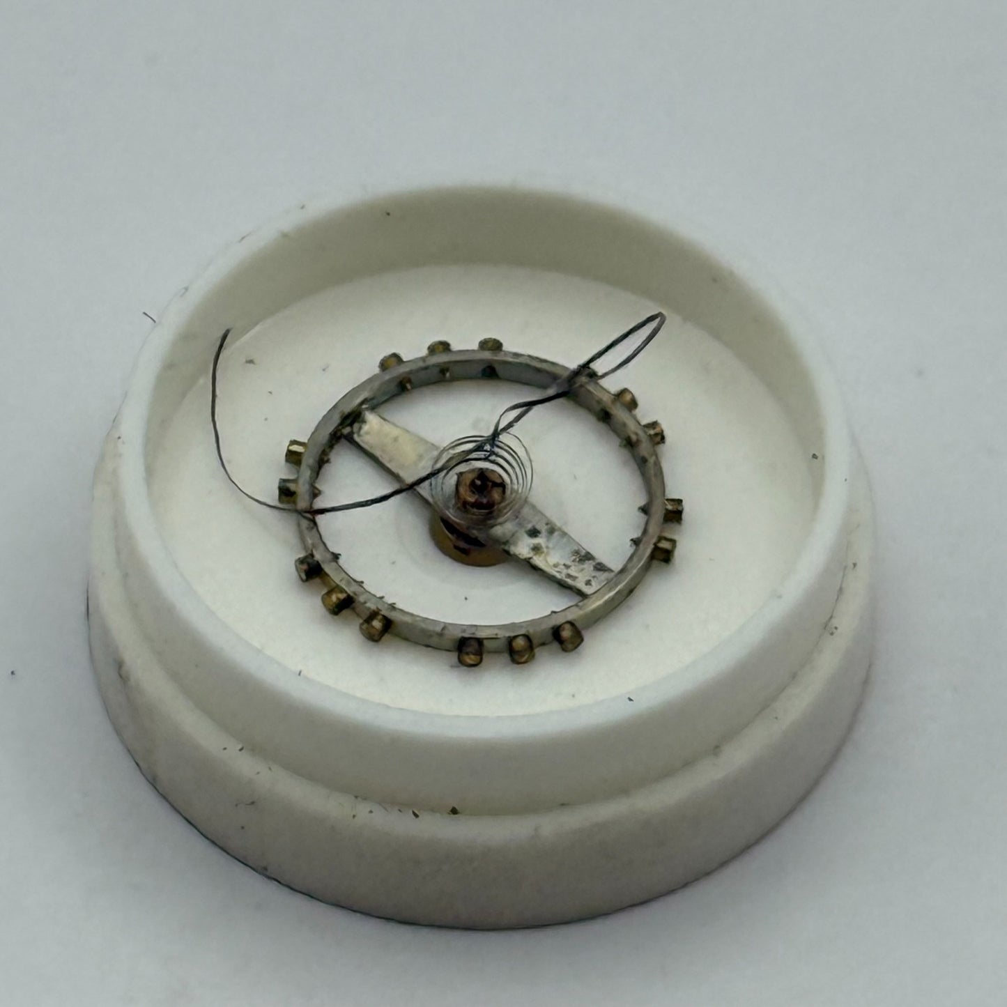 AS 984 Balance Complete 10 1/2''' Renata 30 M Watch Movement Parts DAMAGED