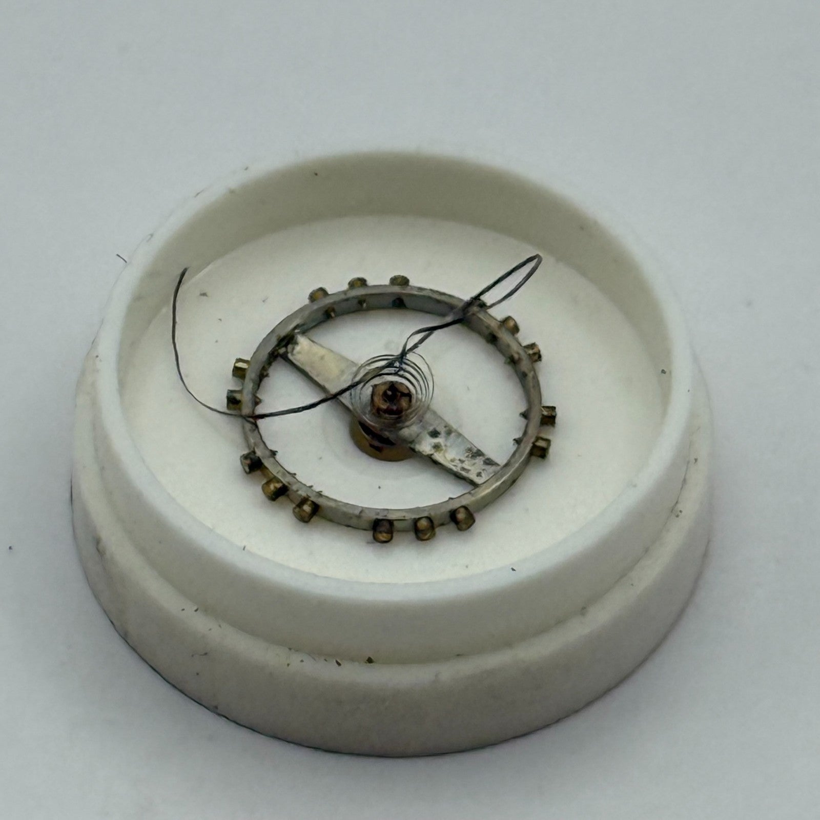 AS 984 Balance Complete 10 1/2''' Renata 30 M Watch Movement Parts DAMAGED