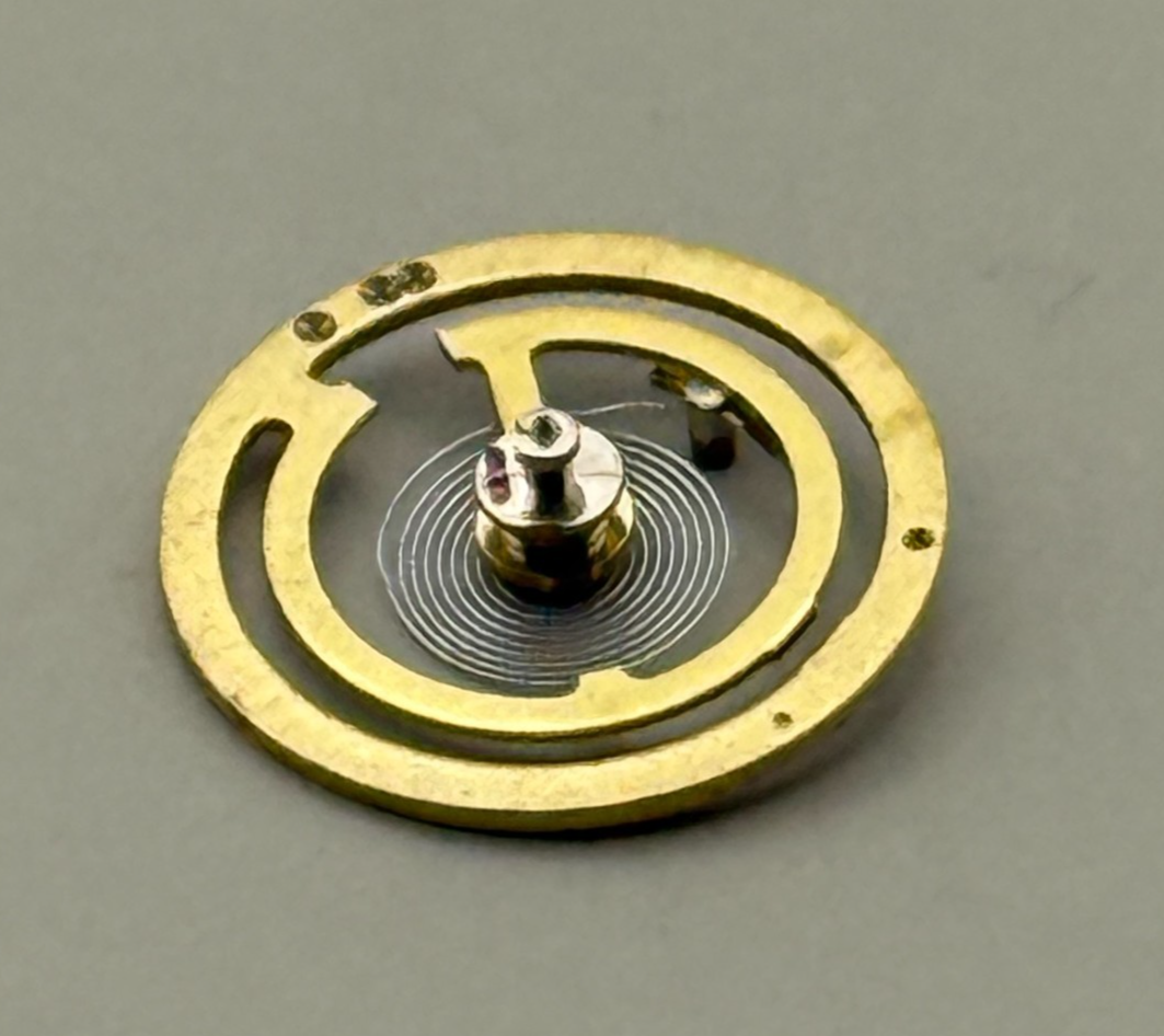 EB 8021 Balance Wheel Complete And Spring  10½’’’ 1253 Watch Movement Parts NOS