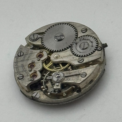 20.1mm Ladies Possibly Movado Art Deco Manual Wind Swiss Watch Movement PARTS