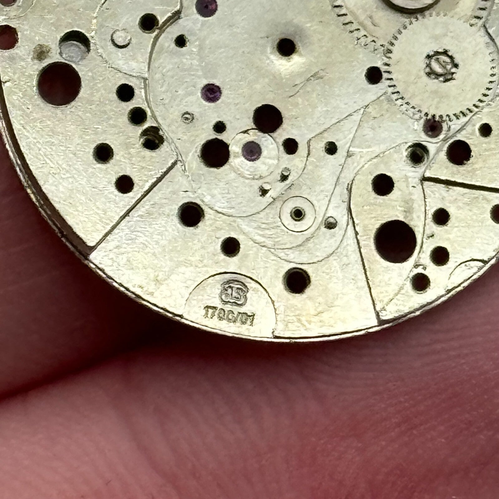 26mm Men's AS 1700/01 Manual Wind Swiss Watch Movement Main Plate PARTS SPARES