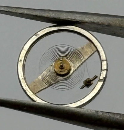Brac 2051 Balance Wheel Complete And Spring  5½’’’ 69 M Watch Movement Parts NOS