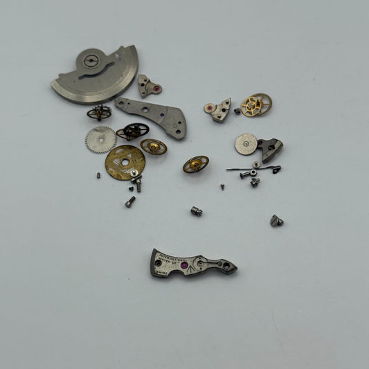IWC Broad Arrow Watch Movement Part and Other Unidentified Parts Swiss Repair