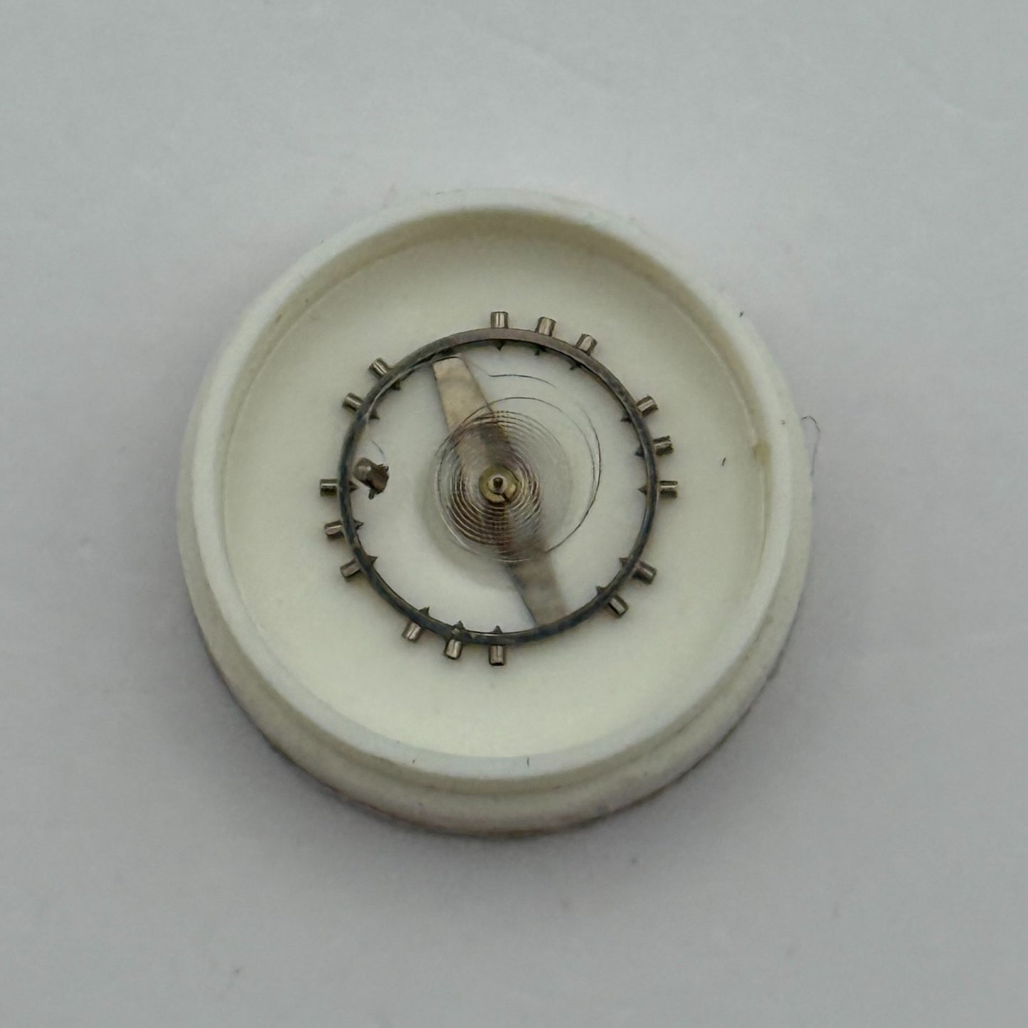 Felsa 4000 4010 Inca Balance Wheel Complete And Spring 1435 Watch Movement Parts