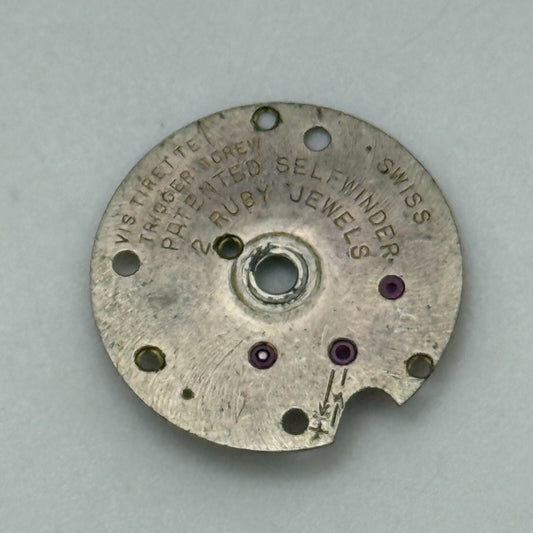 Rolex Vistirette Trigger Screw Patented Self Winder Partial Watch Movement PARTS