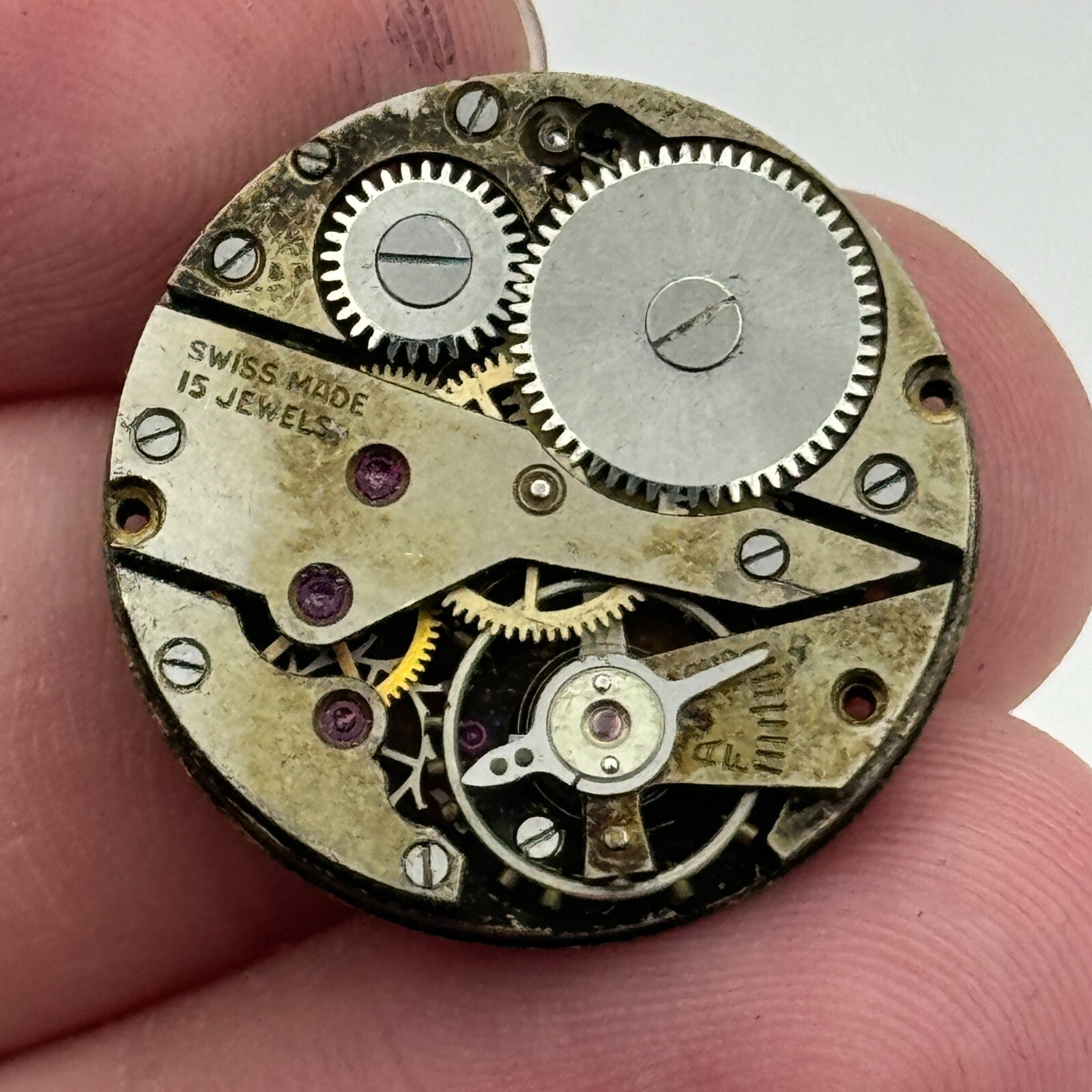 23.6mm Felsa F 294 Manual Wind Watch Movement Swiss Vintage PARTS SPARES