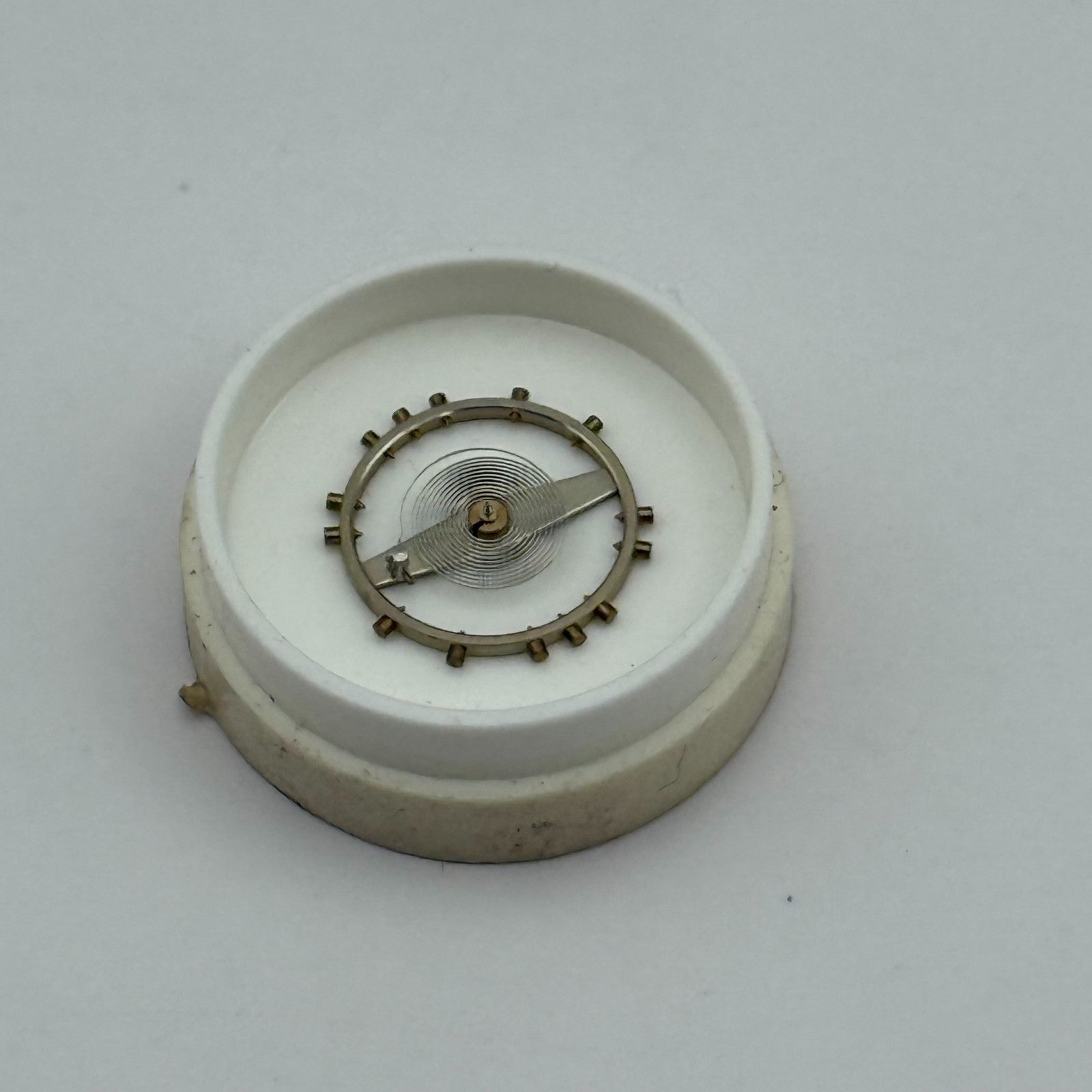 FHF 23 Balance Wheel Complete And Spring Inca 345 M Watch Movement Parts NOS