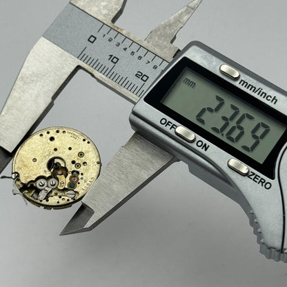 23.6mm Patent 9526935 Interesting Manual Wind Swiss Watch Movement PARTS SPARES