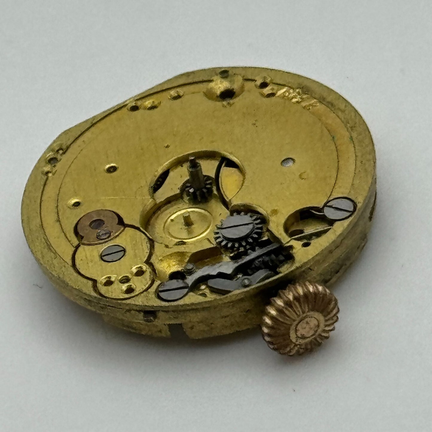 23.6mm Rare Antique Enicar Trench Watch Movement Manual Wind Swiss Vintage PARTS