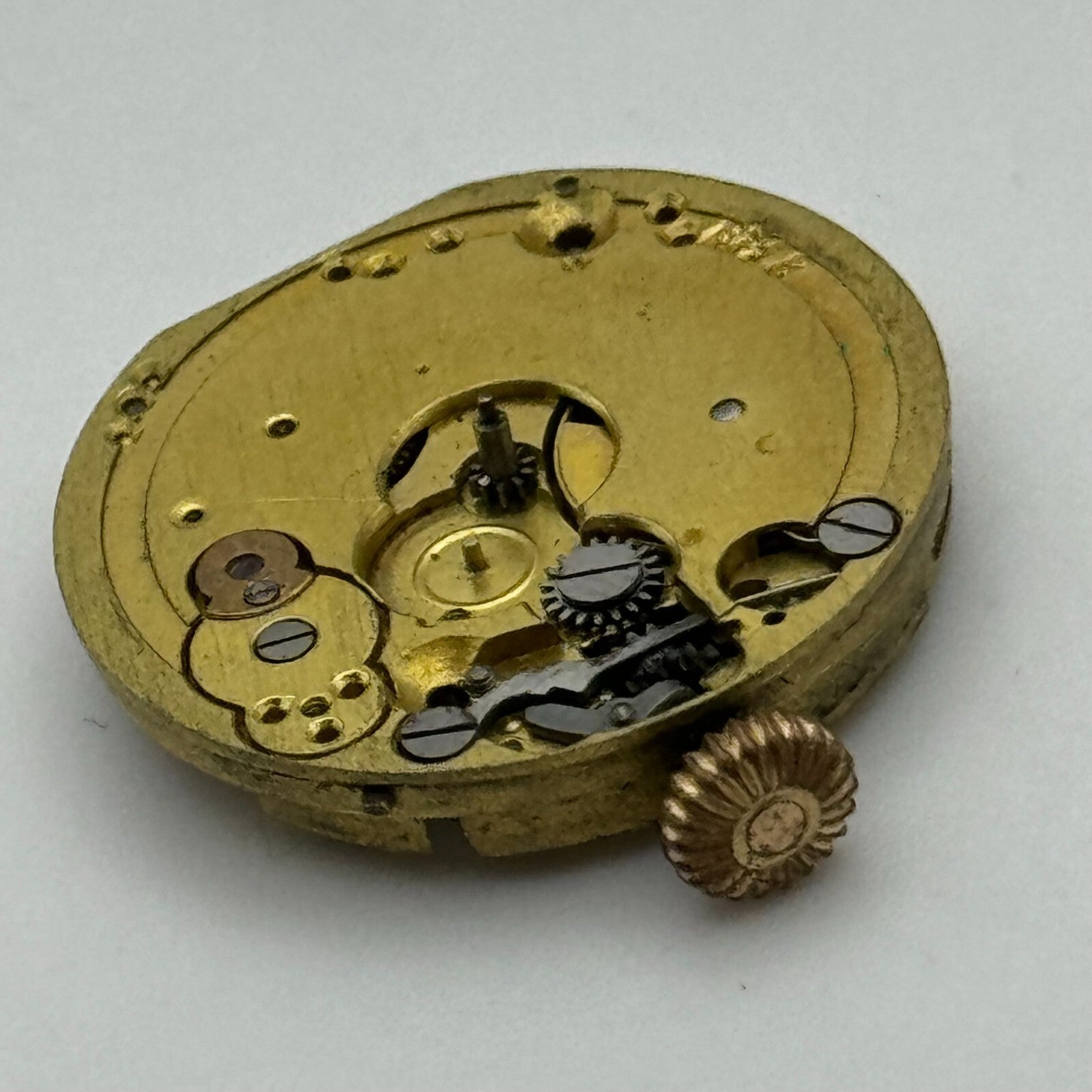 23.6mm Rare Antique Enicar Trench Watch Movement Manual Wind Swiss Vintage PARTS