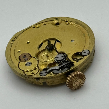 23.6mm Rare Antique Enicar Trench Watch Movement Manual Wind Swiss Vintage PARTS