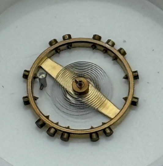 FHF 60 Balance Wheel Complete And Spring 6¾–8’’’ 200 M Watch Movement Parts NOS