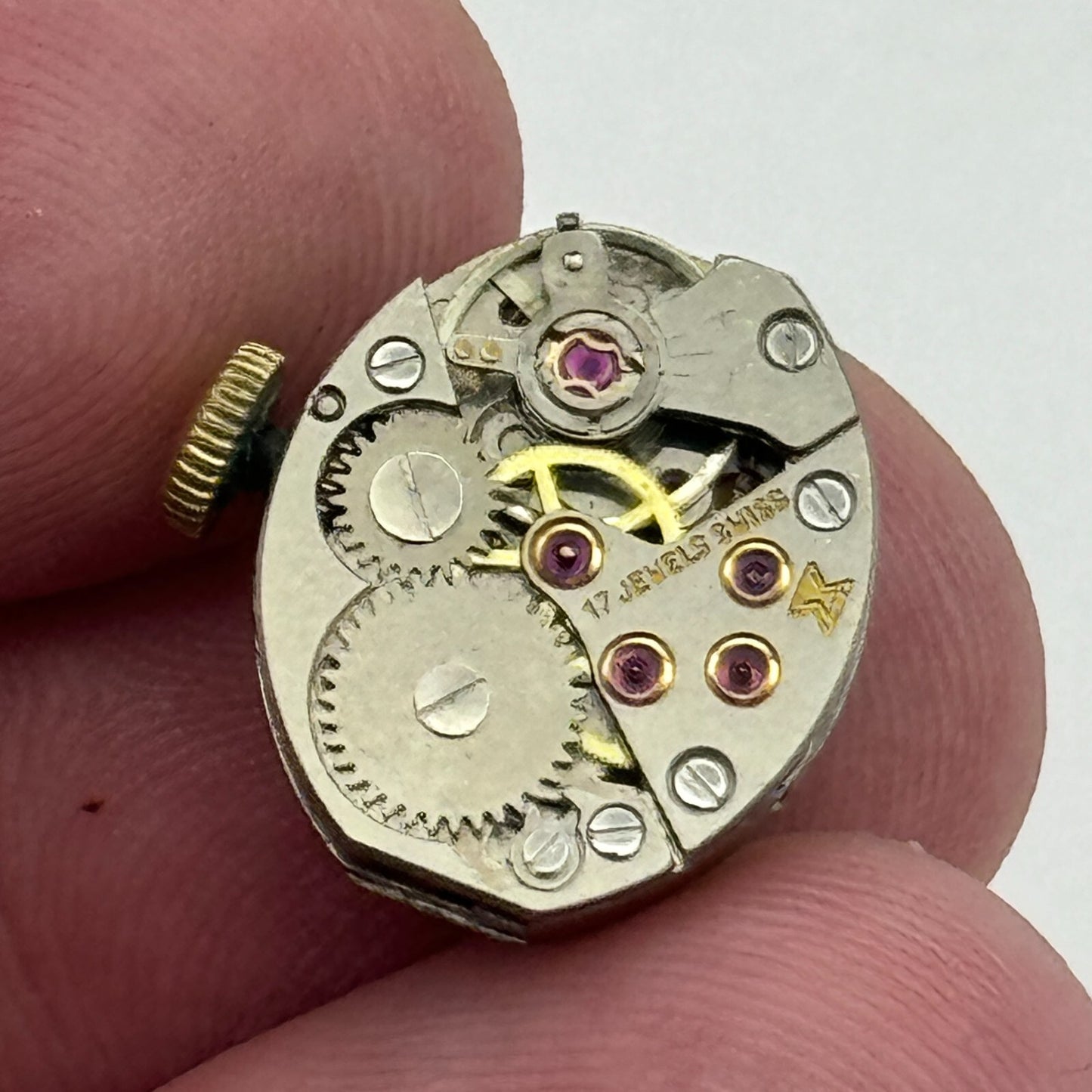 12.9mm Ladies Bentima Favre Leuba FEF 6630 Manual Wind Swiss Watch Movement PART