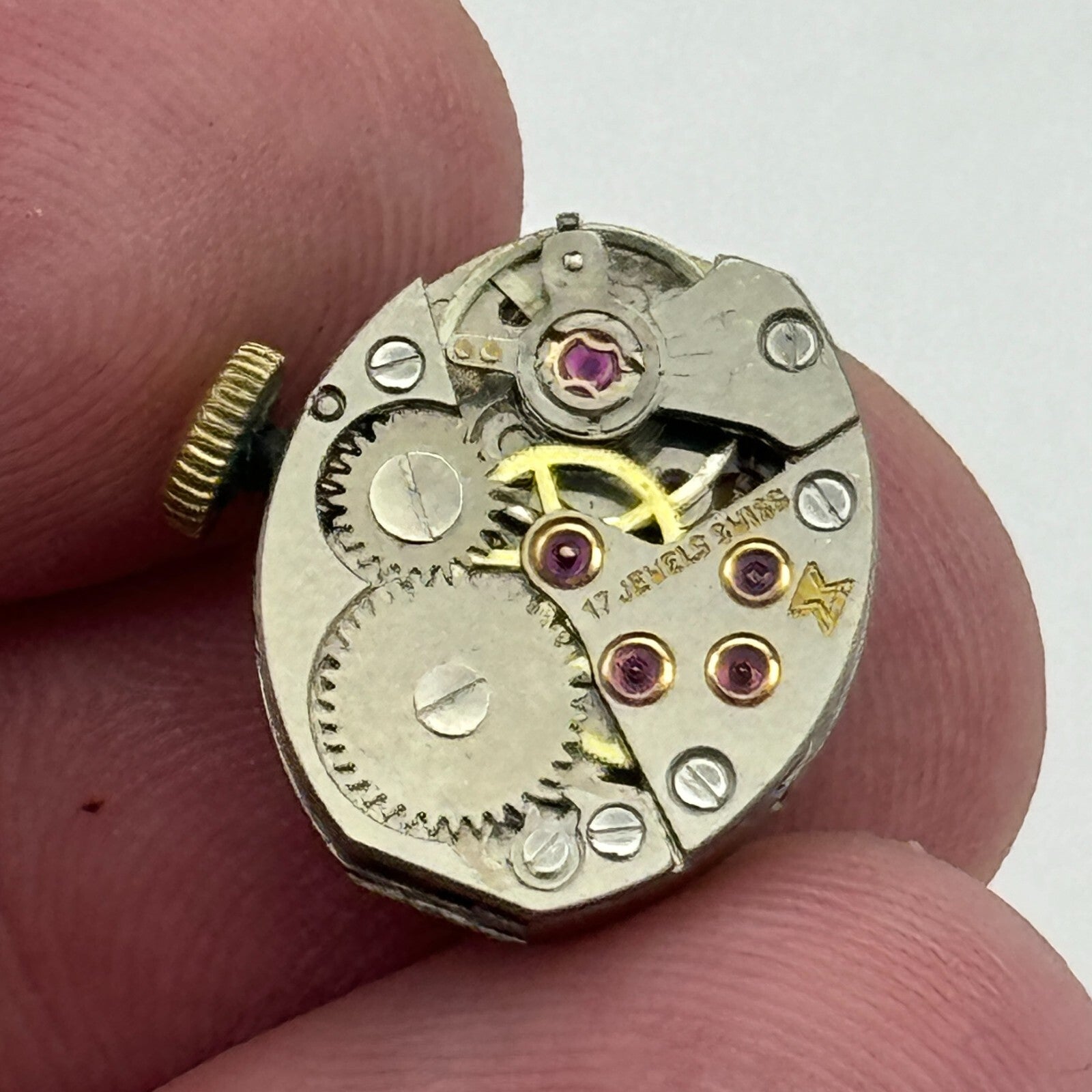 12.9mm Ladies Bentima Favre Leuba FEF 6630 Manual Wind Swiss Watch Movement PART