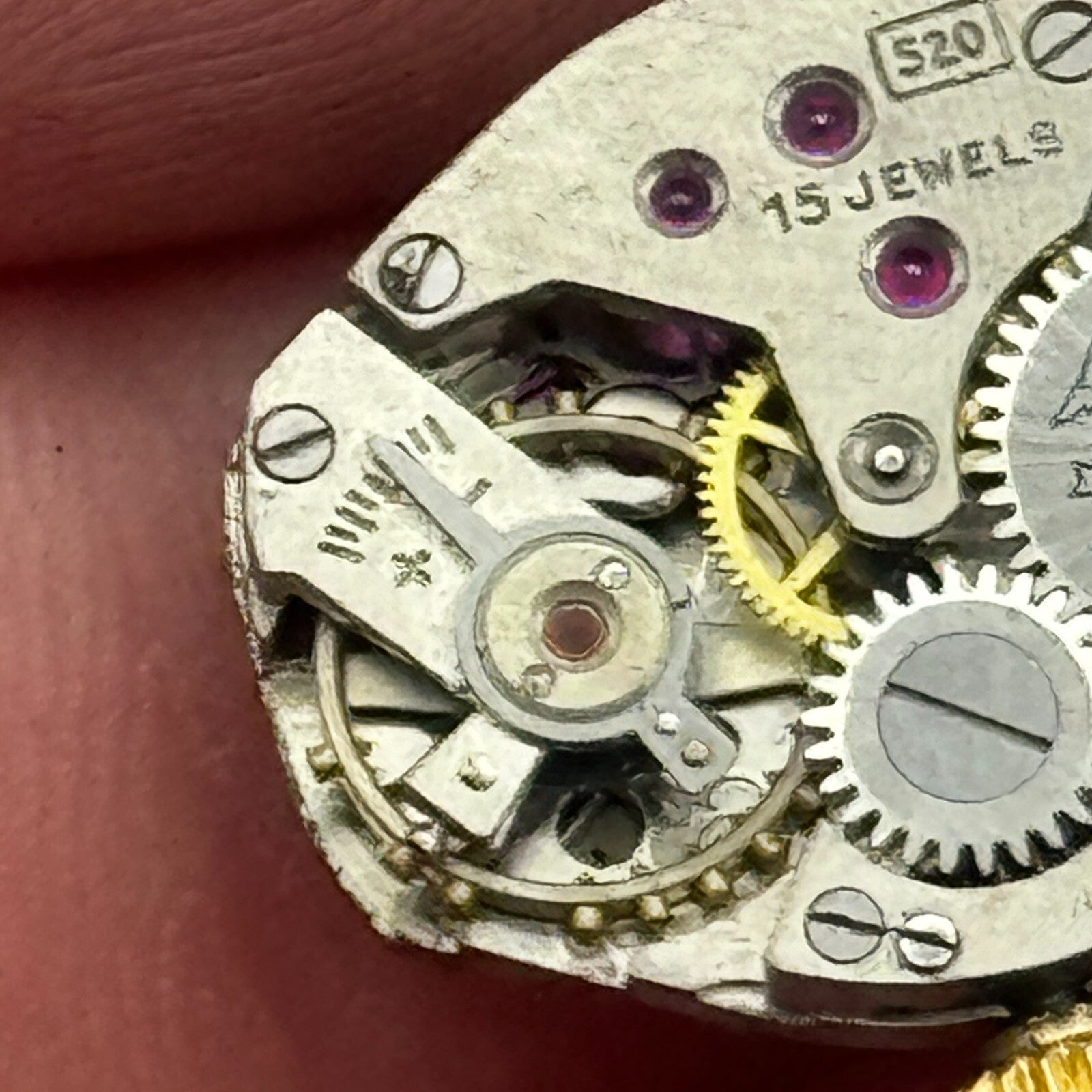 15.1mm Ladies Rotary 520 MD 15 Jewels Manual Wind Swiss Watch Movement PARTS