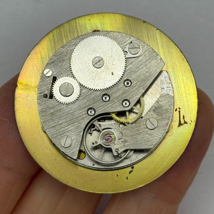 28.9mm Vintage Lazer Nanjing SN2 Manual Wind Watch Movement PARTS REPAIR