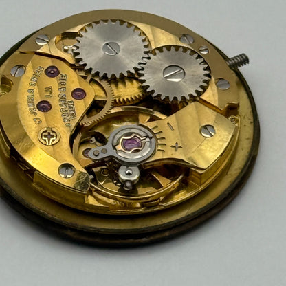 Kutchinsky Chopard & Cie Geneve ETA 2512 Watch Movement Stone Dial Running