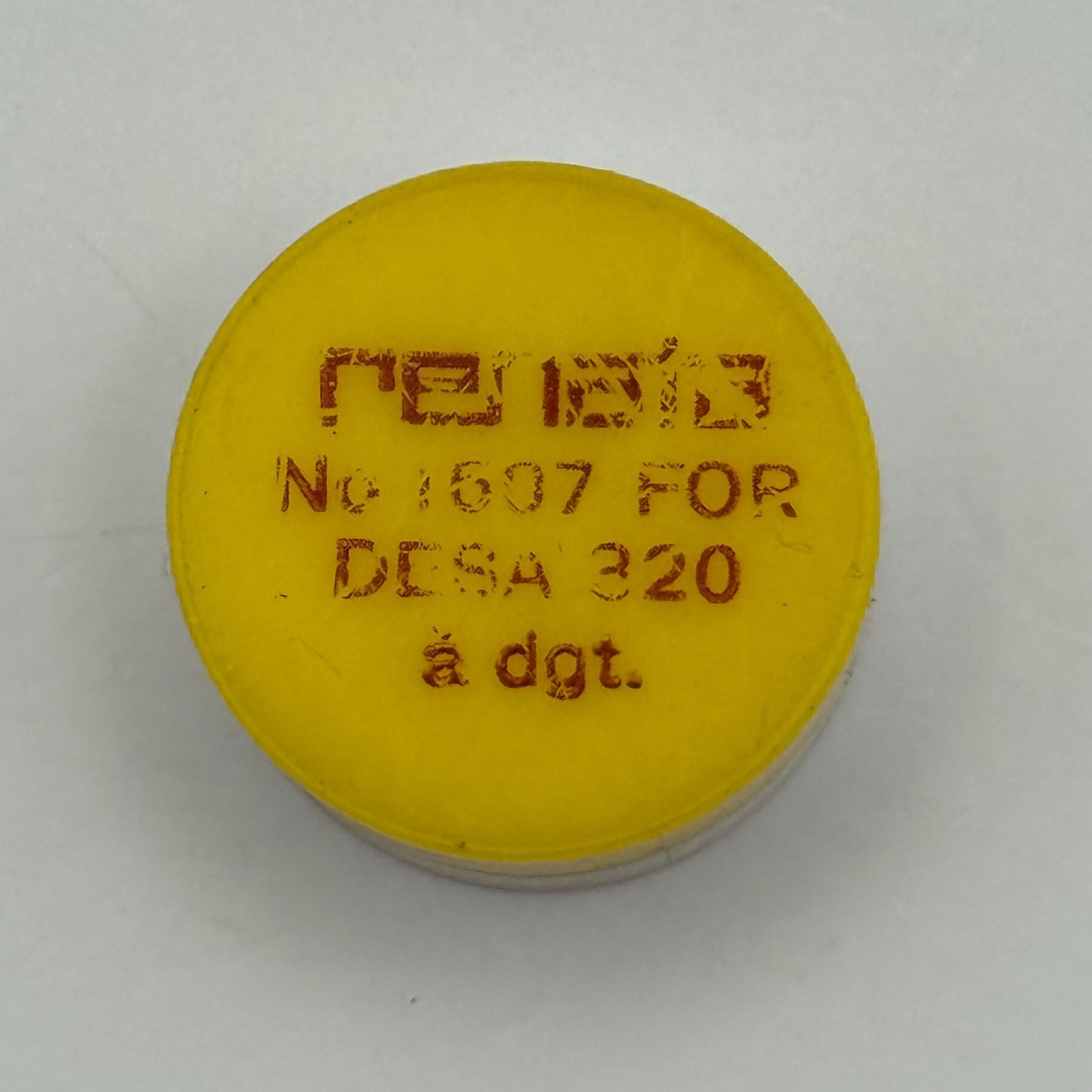 Desa 320 Balance Wheel Complete And Spring  a dgt. 1607 Watch Movement Parts NOS