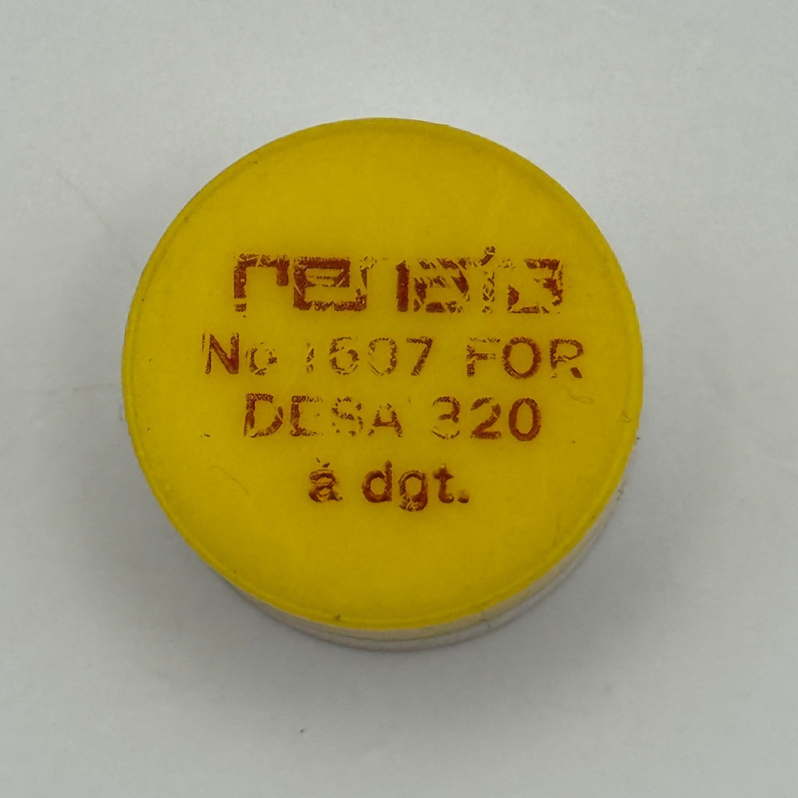 Desa 320 Balance Wheel Complete And Spring  a dgt. 1607 Watch Movement Parts NOS