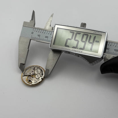ETA 2391 Watch Movement Garrard Manual Wind Vintage Swiss Parts Repair 25.9mm
